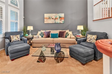 This stunning townhome offers breathtaking views of Reflection on Reflection Bay Golf Club in Nevada - for sale on GolfHomes.com, golf home, golf lot