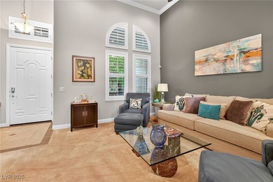 This stunning townhome offers breathtaking views of Reflection on Reflection Bay Golf Club in Nevada - for sale on GolfHomes.com, golf home, golf lot