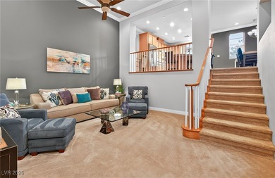 This stunning townhome offers breathtaking views of Reflection on Reflection Bay Golf Club in Nevada - for sale on GolfHomes.com, golf home, golf lot