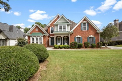 Fabulous Mirror Lake custom-built home with golf course view on Mirror Lake Golf Club in Georgia - for sale on GolfHomes.com, golf home, golf lot