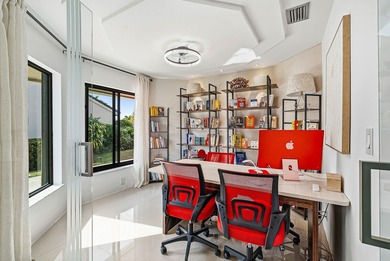 Completely high end renovated, this 3,151 sft home is located in on Boca Woods Country Club in Florida - for sale on GolfHomes.com, golf home, golf lot