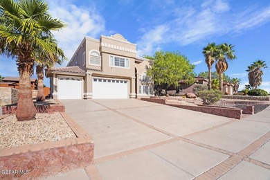 Your oasis in the desert awaits in this 2-story Horizon City on Emerald Springs Golf Course in Texas - for sale on GolfHomes.com, golf home, golf lot
