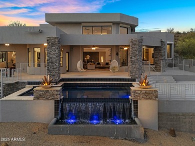 Privately gated and app-remote controlled, this iconic 1-acre on Pointe Golf Course on Lookout Mountain in Arizona - for sale on GolfHomes.com, golf home, golf lot