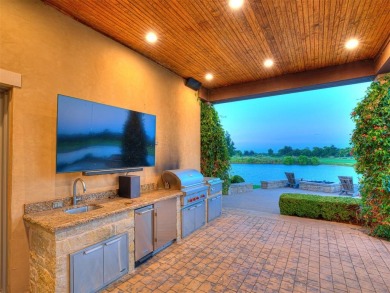 Stunning Gaillardia Estate with Panoramic Lake and Golf Course on Gaillardia Country Club in Oklahoma - for sale on GolfHomes.com, golf home, golf lot