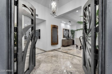 Privately gated and app-remote controlled, this iconic 1-acre on Pointe Golf Course on Lookout Mountain in Arizona - for sale on GolfHomes.com, golf home, golf lot