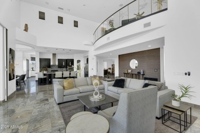 Privately gated and app-remote controlled, this iconic 1-acre on Pointe Golf Course on Lookout Mountain in Arizona - for sale on GolfHomes.com, golf home, golf lot