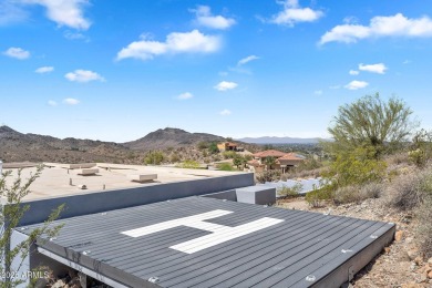 Privately gated and app-remote controlled, this iconic 1-acre on Pointe Golf Course on Lookout Mountain in Arizona - for sale on GolfHomes.com, golf home, golf lot
