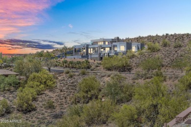 Privately gated and app-remote controlled, this iconic 1-acre on Pointe Golf Course on Lookout Mountain in Arizona - for sale on GolfHomes.com, golf home, golf lot