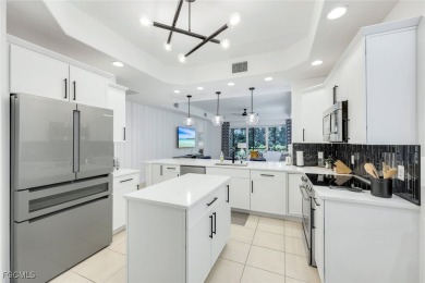 Step into this beautifully updated 3-bedroom, 2-bathroom home on Miromar Lakes Golf Club in Florida - for sale on GolfHomes.com, golf home, golf lot