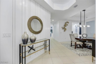 Step into this beautifully updated 3-bedroom, 2-bathroom home on Miromar Lakes Golf Club in Florida - for sale on GolfHomes.com, golf home, golf lot