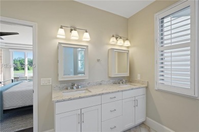 GORGEOUS lagoon to golf views from this renovated Fairway Winds on Port Royal Golf and Racquet Club in South Carolina - for sale on GolfHomes.com, golf home, golf lot