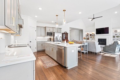 Welcome to 704 Swing About, a like-new custom home built in 2022 on The Links At Stoney Point in South Carolina - for sale on GolfHomes.com, golf home, golf lot