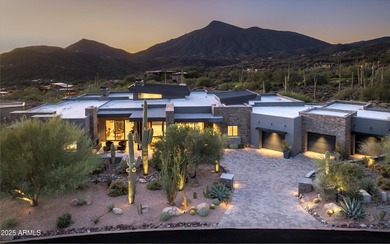 Contemporary Desert Masterpiece in Saguaro Forest with GOLF on Desert Mountain Club - Apache Golf Course in Arizona - for sale on GolfHomes.com, golf home, golf lot