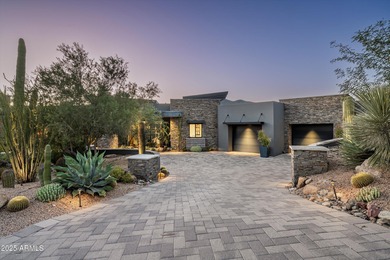 Contemporary Desert Masterpiece in Saguaro Forest with GOLF on Desert Mountain Club - Apache Golf Course in Arizona - for sale on GolfHomes.com, golf home, golf lot
