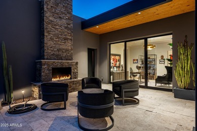 Contemporary Desert Masterpiece in Saguaro Forest with GOLF on Desert Mountain Club - Apache Golf Course in Arizona - for sale on GolfHomes.com, golf home, golf lot