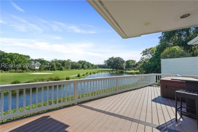 GORGEOUS lagoon to golf views from this renovated Fairway Winds on Port Royal Golf and Racquet Club in South Carolina - for sale on GolfHomes.com, golf home, golf lot