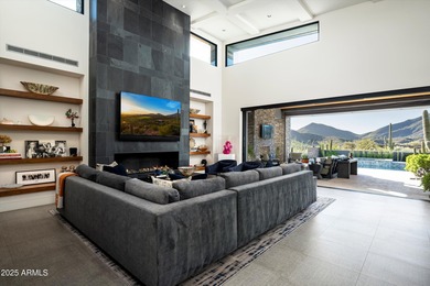 Contemporary Desert Masterpiece in Saguaro Forest with GOLF on Desert Mountain Club - Apache Golf Course in Arizona - for sale on GolfHomes.com, golf home, golf lot