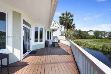 GORGEOUS lagoon to golf views from this renovated Fairway Winds on Port Royal Golf and Racquet Club in South Carolina - for sale on GolfHomes.com, golf home, golf lot