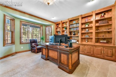Prepare to be truly impressed--this extraordinary two-story home on Woodmoor Pines Country Club in Colorado - for sale on GolfHomes.com, golf home, golf lot
