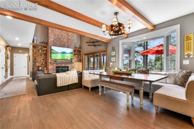 Prepare to be truly impressed--this extraordinary two-story home on Woodmoor Pines Country Club in Colorado - for sale on GolfHomes.com, golf home, golf lot