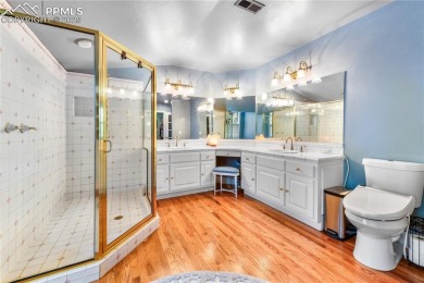 Prepare to be truly impressed--this extraordinary two-story home on Woodmoor Pines Country Club in Colorado - for sale on GolfHomes.com, golf home, golf lot