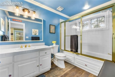 Prepare to be truly impressed--this extraordinary two-story home on Woodmoor Pines Country Club in Colorado - for sale on GolfHomes.com, golf home, golf lot