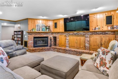 Prepare to be truly impressed--this extraordinary two-story home on Woodmoor Pines Country Club in Colorado - for sale on GolfHomes.com, golf home, golf lot
