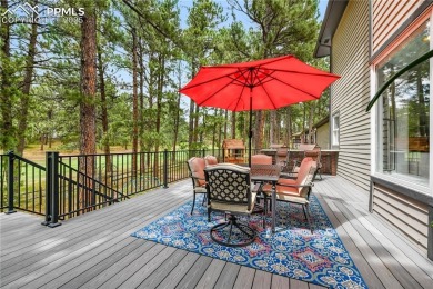Prepare to be truly impressed--this extraordinary two-story home on Woodmoor Pines Country Club in Colorado - for sale on GolfHomes.com, golf home, golf lot