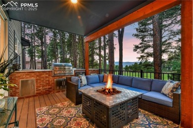 Prepare to be truly impressed--this extraordinary two-story home on Woodmoor Pines Country Club in Colorado - for sale on GolfHomes.com, golf home, golf lot