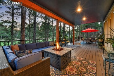 Prepare to be truly impressed--this extraordinary two-story home on Woodmoor Pines Country Club in Colorado - for sale on GolfHomes.com, golf home, golf lot