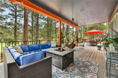 Prepare to be truly impressed--this extraordinary two-story home on Woodmoor Pines Country Club in Colorado - for sale on GolfHomes.com, golf home, golf lot