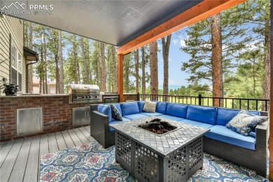 Prepare to be truly impressed--this extraordinary two-story home on Woodmoor Pines Country Club in Colorado - for sale on GolfHomes.com, golf home, golf lot