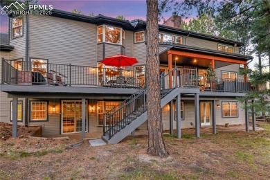 Prepare to be truly impressed--this extraordinary two-story home on Woodmoor Pines Country Club in Colorado - for sale on GolfHomes.com, golf home, golf lot