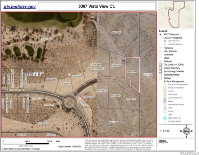 BREATHTAKING VIEWS!! The highest point in Laughlin Ranch on Laughlin Ranch Golf Club in Arizona - for sale on GolfHomes.com, golf home, golf lot