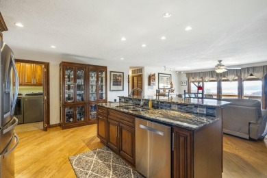 Situated on two massive water view lots in stunning & convenient on Kimberling City Golf Club in Missouri - for sale on GolfHomes.com, golf home, golf lot