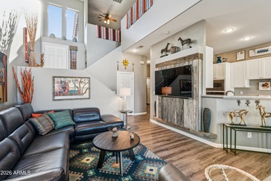 Immaculate 2-3 bedroom gated townhome located on the 3rd fairway on Gold Canyon Golf Resort  in Arizona - for sale on GolfHomes.com, golf home, golf lot