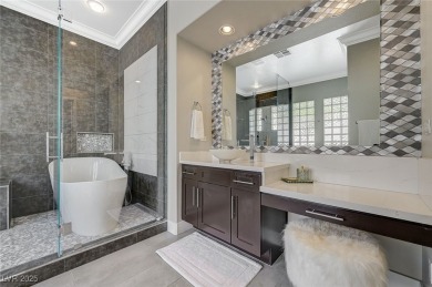 Nestled in the prestigious Red Rock Country Club, this serene on Red Rock Country Club in Nevada - for sale on GolfHomes.com, golf home, golf lot