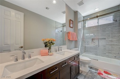 Nestled in the prestigious Red Rock Country Club, this serene on Red Rock Country Club in Nevada - for sale on GolfHomes.com, golf home, golf lot