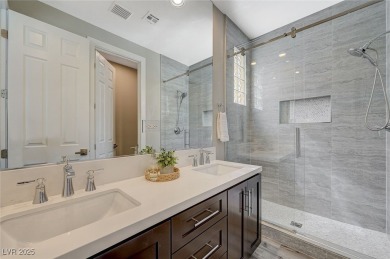 Nestled in the prestigious Red Rock Country Club, this serene on Red Rock Country Club in Nevada - for sale on GolfHomes.com, golf home, golf lot