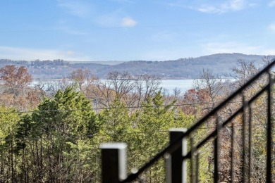 Situated on two massive water view lots in stunning & convenient on Kimberling City Golf Club in Missouri - for sale on GolfHomes.com, golf home, golf lot