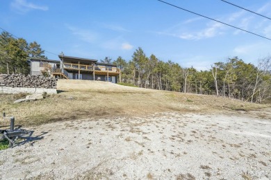 Situated on two massive water view lots in stunning & convenient on Kimberling City Golf Club in Missouri - for sale on GolfHomes.com, golf home, golf lot