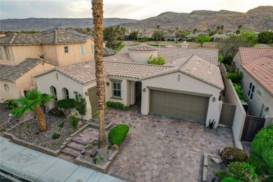 Nestled in the prestigious Red Rock Country Club, this serene on Red Rock Country Club in Nevada - for sale on GolfHomes.com, golf home, golf lot