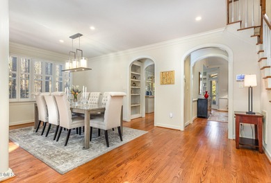 Welcome home to The Oaks-one of Chapel Hill's most sought-after on Chapel Hill Country Club in North Carolina - for sale on GolfHomes.com, golf home, golf lot