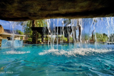 This tropical backyard oasis is a true showstopper! An oversized on Kokopelli Golf Course in Arizona - for sale on GolfHomes.com, golf home, golf lot
