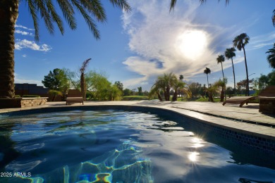 This tropical backyard oasis is a true showstopper! An oversized on Kokopelli Golf Course in Arizona - for sale on GolfHomes.com, golf home, golf lot