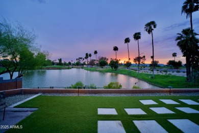 This tropical backyard oasis is a true showstopper! An oversized on Kokopelli Golf Course in Arizona - for sale on GolfHomes.com, golf home, golf lot