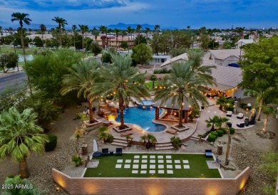 This tropical backyard oasis is a true showstopper! An oversized on Kokopelli Golf Course in Arizona - for sale on GolfHomes.com, golf home, golf lot