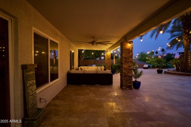 This tropical backyard oasis is a true showstopper! An oversized on Kokopelli Golf Course in Arizona - for sale on GolfHomes.com, golf home, golf lot