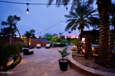 This tropical backyard oasis is a true showstopper! An oversized on Kokopelli Golf Course in Arizona - for sale on GolfHomes.com, golf home, golf lot