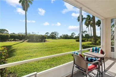 1st floor villa offers golf course views from its screened lanai on Santa Lucia River Club in Florida - for sale on GolfHomes.com, golf home, golf lot